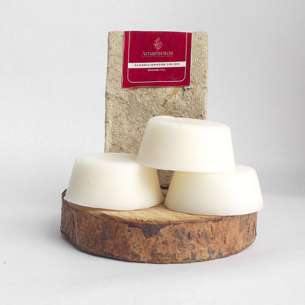 Acondicionador sólido de coco y cacao