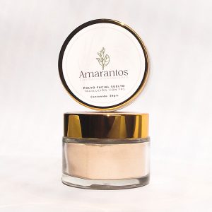 Polvo facial suelto traslucido con FPS